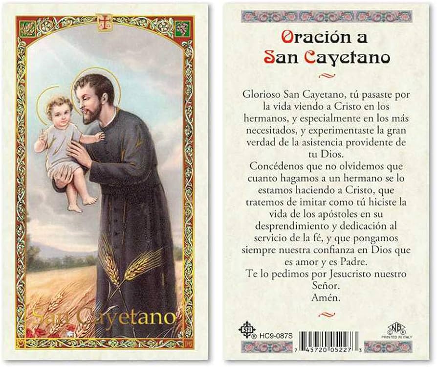 Oraciones a San Cayetano