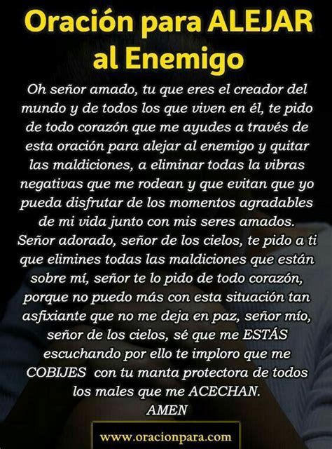Oraciones Para Vencer Al Enemigo
